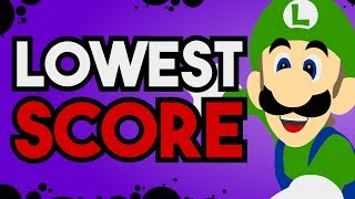 What is the Lowest Possible Score in New Super Luigi U  Boss Levels [upl. by Cathee]