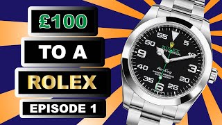 The First Flip  £100 To A Rolex [upl. by Tillfourd]