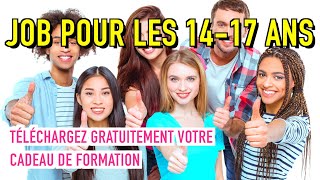 JOB pour les 1417 ans  Comment trouver un EMPLOI quand on est mineur [upl. by Anoo]