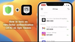 How to enable twofactor authentication 2FA on Epic Games [upl. by Levey]