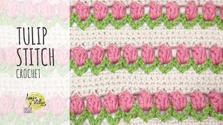 Tutorial Tulip Stitch Crochet [upl. by Heger]