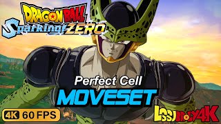 Perfect Cell Moveset DRAGON BALL Sparking ZERO  4K 60FPS [upl. by Syxela]