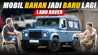 BERKUNJUNG KE BENGKEL RESTORASI LAND ROVER [upl. by Kamaria]