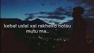 Hello k gardai xau by Limbu Z 2024 Lyrics video [upl. by Adivad]