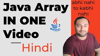 Java Array In One Video  Array [upl. by Wane83]