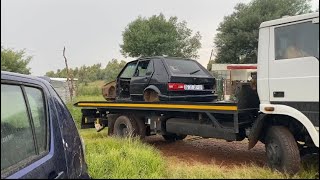 Blue Ep4 Building a VW golf Mk1 donor car with solid floor [upl. by Parrisch]