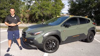 Is the 2024 Subaru Crosstrek Wilderness a better SUV than a Compass Trailhawk [upl. by Gora]