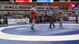 Zac Brunson vs Isaiah Martinez [upl. by Seuguh]