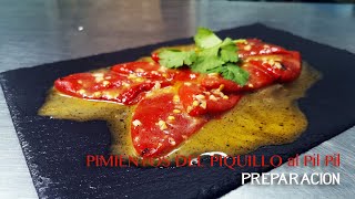 Pimientos del piquillo al pil pil [upl. by Neelik59]