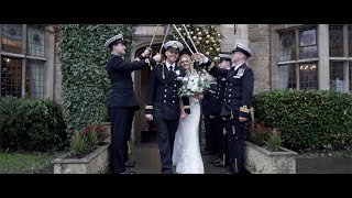 Gemma and Simons Redworth Hall Wedding with Guard of Honour [upl. by Liamsi]