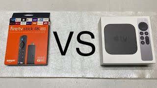 AppleTV4K vs Amazon fire stick4Kmax [upl. by Adiaz]