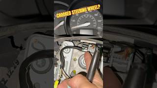 NEED TO ALIGN YOUR STEERING WHEEL [upl. by Kahle]