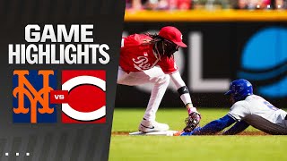 Mets vs Reds Game Highlights 4624  MLB Highlights [upl. by Larochelle]