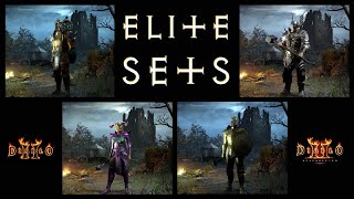 Alle Elite Sets in Diablo 2 D2 amp D2R Basics [upl. by Enetsirk]