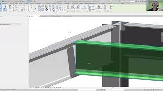 Revit Structural 2019 Applying beam coping [upl. by Ijat]