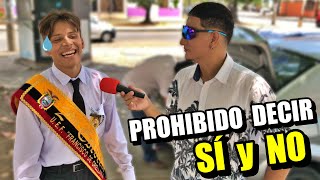 El juego del SÍ y el NO Ep33 jurando la bandera 🇪🇨 [upl. by Tnahsarp]