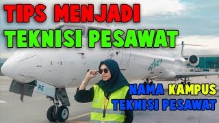 Pengalaman recruitment seorang wanita dari kuliah hingga menjadi TEKNISI PESAWAT UDARA [upl. by Xuerd]