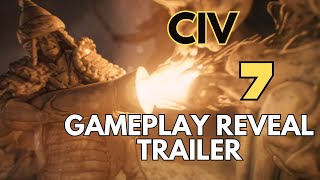 Civilization 7 Gameplay Reveal Trailer First Impressions [upl. by Norramic18]