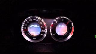 Volvo XC60 24D  Acceleration 060 mph  95 sek [upl. by Novelc]