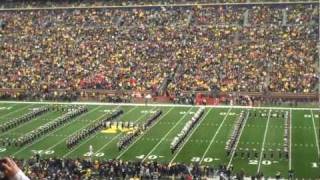 Ohio State Marching Band at Michigan [upl. by Anib]