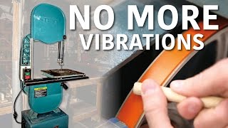 How To Reduce Bandsaw Vibration  BONUS Adjusting for Blade Drift [upl. by Arne]