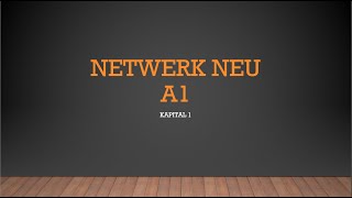 German A1 Netzwerk Neu For Beginners  Kapital 1  Lektion 1 HindiUrdu [upl. by Eidas]