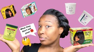 WHICH RELAXER SHOULD YOU USE LYE VS NO LYE I WHAT THEY DIDNT TELL YOU [upl. by Carr]