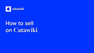 How To Sell on Catawiki [upl. by Mccartan]