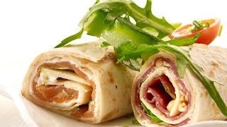 De dagschotel  Wraps met een slaatje [upl. by Marjy893]