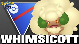 Whimsicott is a Fantastic Pick in the Great League for Pokemon GO Battle League [upl. by Thanasi]