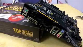 Tuff B360M PLUS ASUS Gaming motherboard Unboxing  Tech Land [upl. by Trauts675]