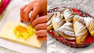 Sfogliatelle alle mele la variante dei fagottini alla sfoglia da provare [upl. by Nairadal51]