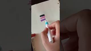 Acrylic markers unboxing arcylicmarkers arcylic markers art youtubeshorts trending song arts [upl. by Iams294]