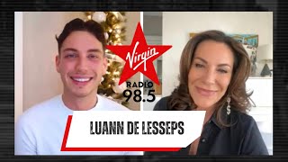 Luann de Lesseps Real Housewives of New York interview [upl. by Catt]