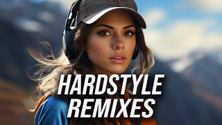 Best Hardstyle Remixes Of Popular Songs 2024  Hardstyle Music Mix 2024 [upl. by Sahpec]