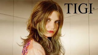 How to Get the Look Styling Long Layers  TIGI Shift Collection [upl. by Plate]