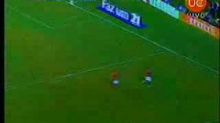 Gol de Suazo Brasil 42 Chileflv [upl. by Dominga]