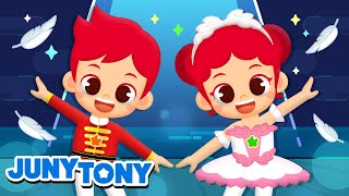 Ballet Song 🩰💖  The Missing Ballet Stones More  Cartoon  Princess Songs for Kids  JunyTony [upl. by Ohce]