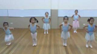 The Dance ConservatoryPre Primary Ballet Bend and Jump [upl. by Latoniah669]