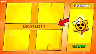 RÉCUPÉREZ VOTRE CADEAUX GRATUITS LÉGENDAIRES 🎁 Récompenses Brawl Stars [upl. by Duwad]