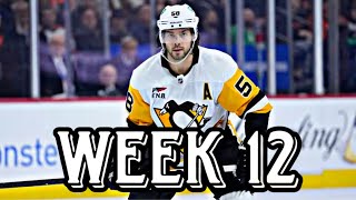 Best Goals from Week 12 of the NHL [upl. by Adierf800]