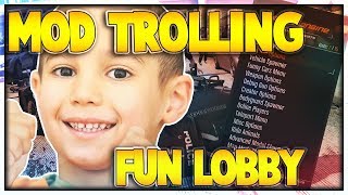 GTA 5 ONLINE  MODDED FUN LOBBY  MOD MENU TROLLINGFUN GTA 5 MODS [upl. by Barger973]