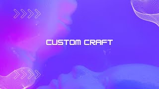 Plugin Custom Craft┃Pocketmine 500┃ALL IN GAME [upl. by Yuzik]