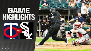 Twins vs White Sox Game Highlights 7824  MLB Highlights [upl. by Smaoht]