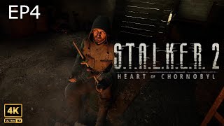 STALKER 2 HEART OF CHORNOBYL  EPISÓDIO 4  AGORA TEMOS ZUMBIS NA ZONA [upl. by Attaynik]