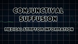 Conjunctival suffusion Medical Symptom [upl. by Dagmar]