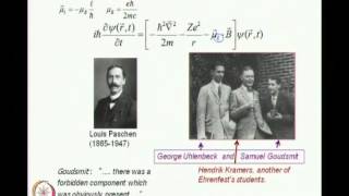 Mod01 Lec37 Stark Zeeman Spectroscopy [upl. by Ellehsal]