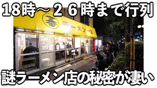 東京駅から離れた場所で開店から８時間行列を作るラーメン店の人気の秘密が凄い [upl. by Naivart344]