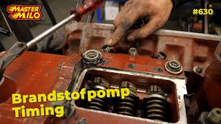 Brandstofpomp timing dieselmotor BMP motorrevisie deel 12 630 [upl. by Morita561]