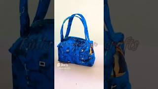 bag cutting and stitching shorts sewingtips diy handbag reuseidea [upl. by Godard]